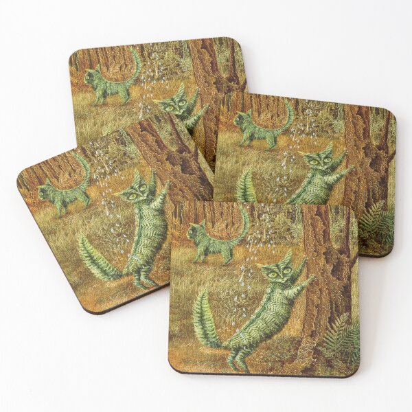 Item preview, Fern Cat (El Gato Helecho) de Remedios Varo designed and sold by jaywind.
