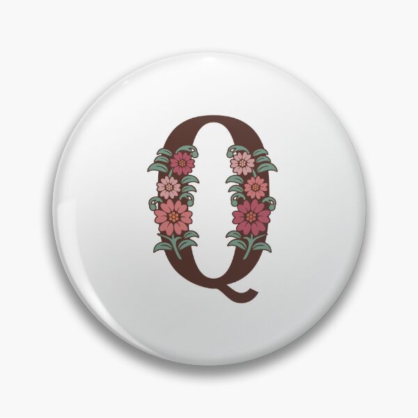 Item preview,  Floral Q Monogram designed and sold by DonnaRaquel.