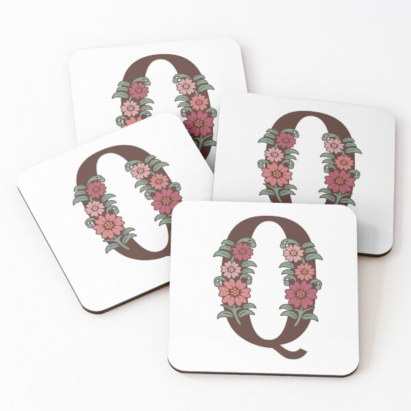 Item preview,  Floral Q Monogram designed and sold by DonnaRaquel.