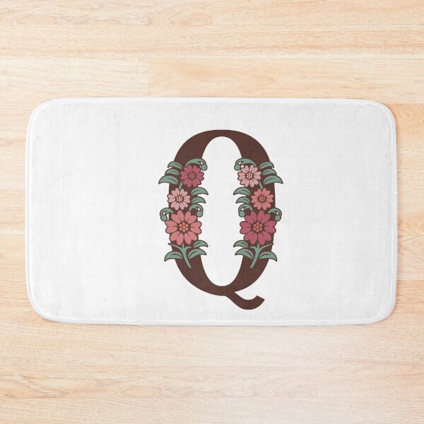 Item preview,  Floral Q Monogram designed and sold by DonnaRaquel.