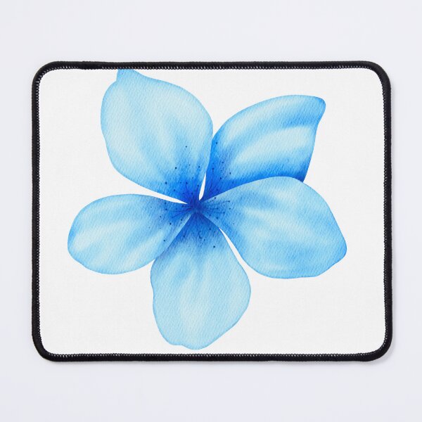 Item preview, Title "Delicate Blue Watercolor Flower" designed and sold by Design1988.