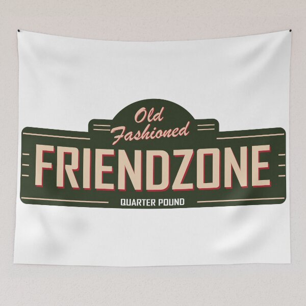 Item preview, Old Fashioned  Retro Friendzone  designed and sold by dennaibz.
