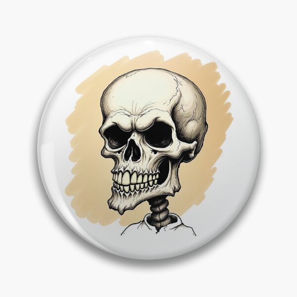 Item preview, Frowning skeleton designed and sold by Sopilka.