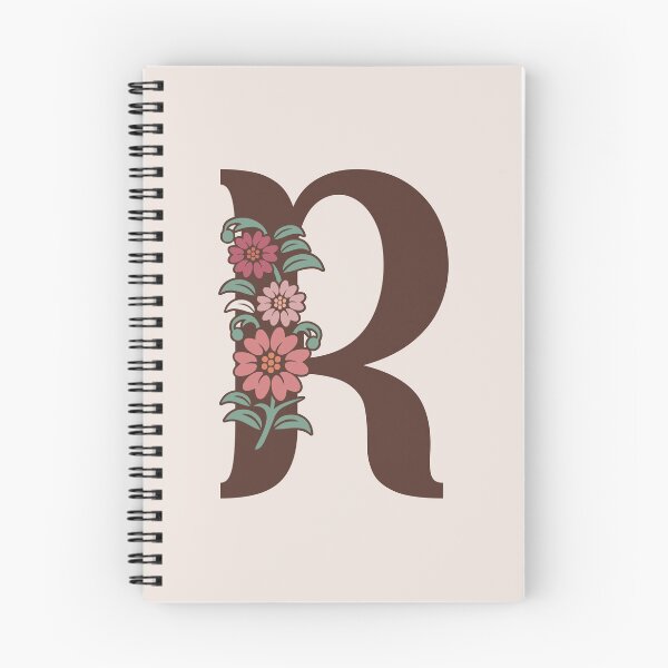 Item preview, Floral R Monogram designed and sold by DonnaRaquel.