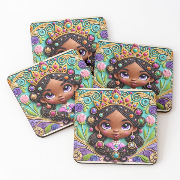 Item preview, Colorful Princess designed and sold by GieGie Chickadees.