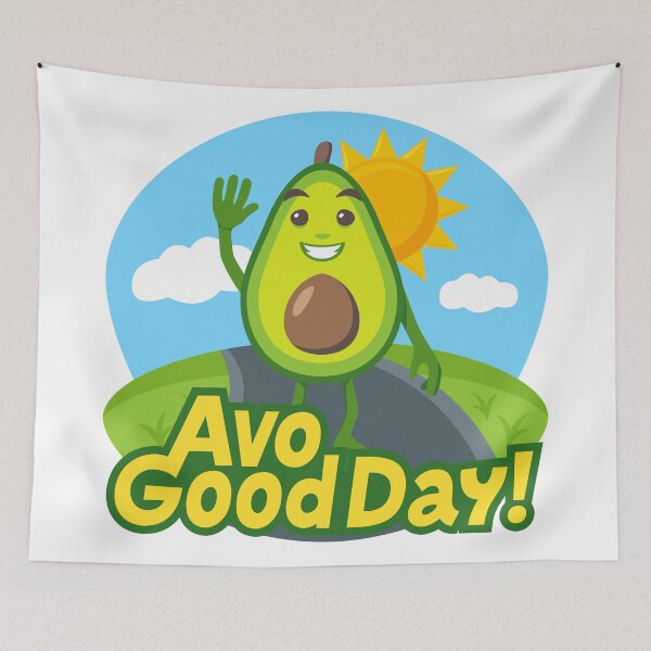 Item preview, JoyPixels™ Avo Good Day Avocado Emoji designed and sold by JoyPixels.