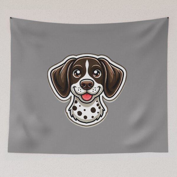 Item preview, German Shorthaired Pointer Dog Head  designed and sold by ArtistEmbrace.