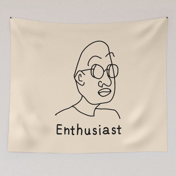 Item preview, Enthusiast (Black text) designed and sold by Virtual Pathfinder.