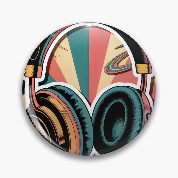 Item preview, Sticker / T-Shirt Design Trending: HEADPHONES designed and sold by ForeverPrintsOK.