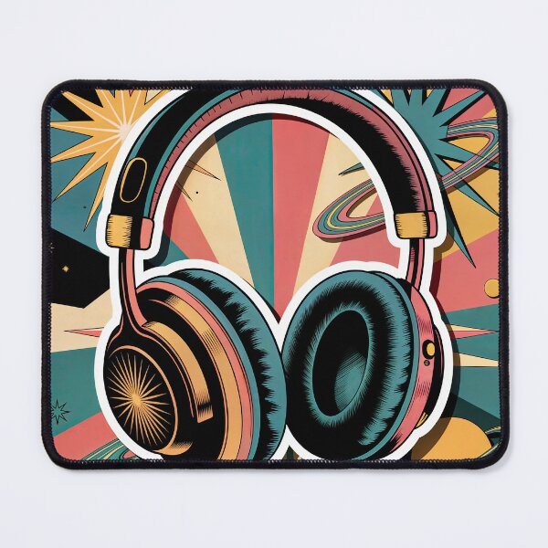 Item preview, Sticker / T-Shirt Design Trending: HEADPHONES designed and sold by ForeverPrintsOK.