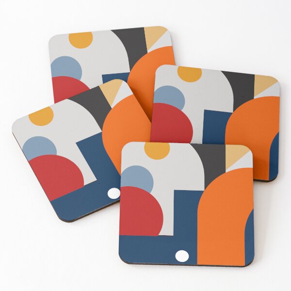 Item preview, Retro Minimalist Geometric Composition – Abstract Illustration designed and sold by anymoor.