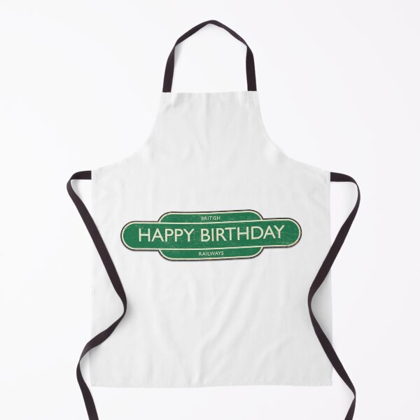 Item preview, Happy Birthday Vintage Railway Sign designed and sold by shufti.