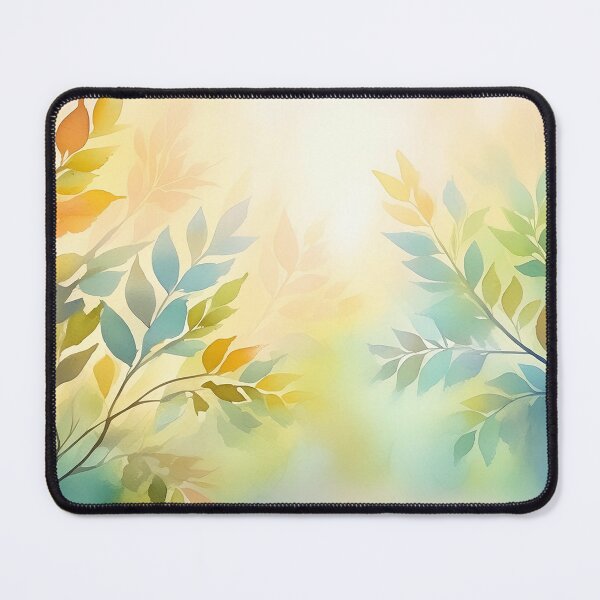 Item preview, Watercolor painting of a tree with colorful leaves, overlooking a tranquil landscape designed and sold by homydesign.