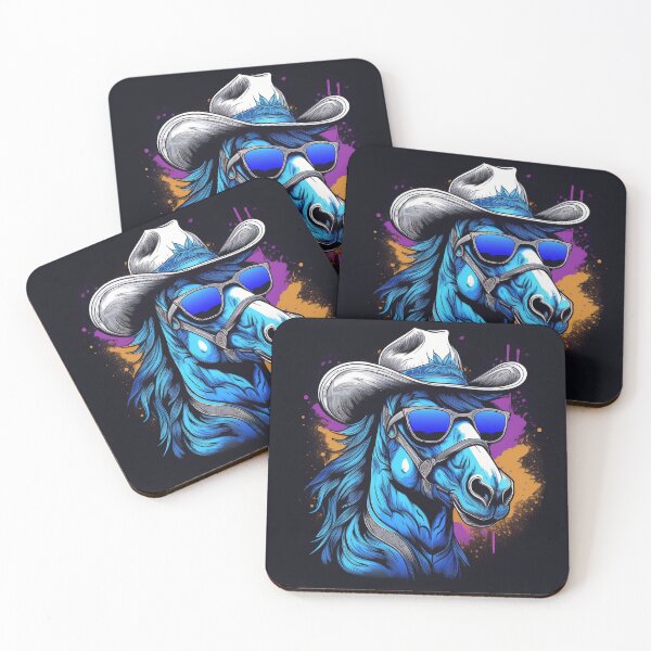 Item preview, Horse in hat and shades Graffiti Style designed and sold by Boxing Kangaroo Retail Company.