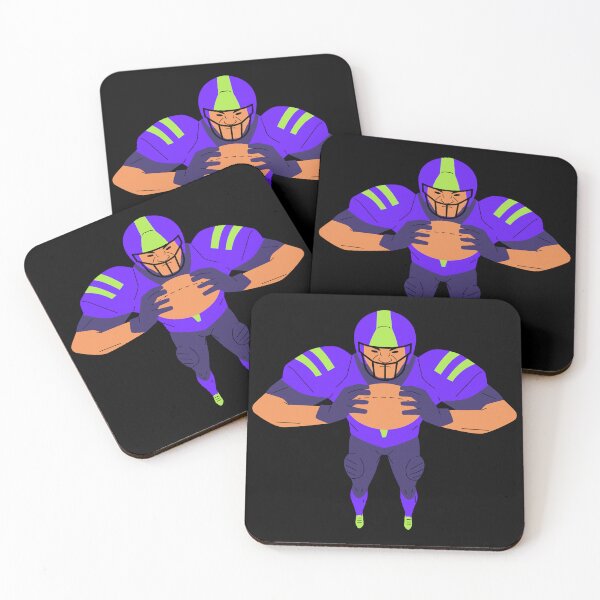 Item preview, American Football cartoon  designed and sold by Catchy-Couture.