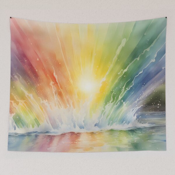 Item preview, Rainbow Lake Splash designed and sold by CalmnessbyChoice.