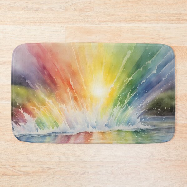 Item preview, Rainbow Lake Splash designed and sold by CalmnessbyChoice.