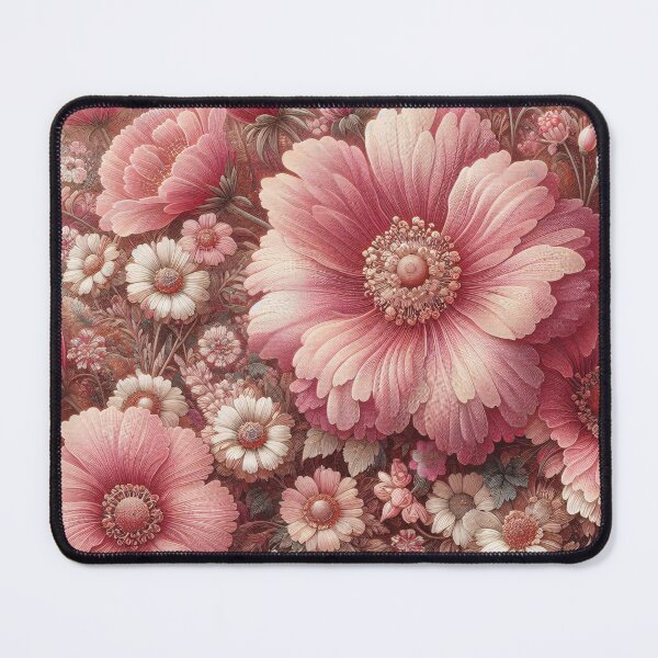 Item preview, Vibrant digital flowers bloom in a lush, detailed pattern designed and sold by homydesign.