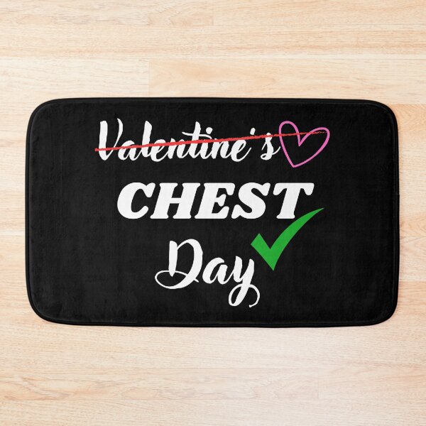 Item preview, Funny No Valentine's But Gym Day Chest Day Workout Fitness Valentine's Day Hater Gym Lover designed and sold by UniQueensShop.