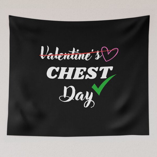 Item preview, Funny No Valentine's But Gym Day Chest Day Workout Fitness Valentine's Day Hater Gym Lover designed and sold by UniQueensShop.