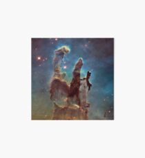 Eagle Nebula - The Pillars of Creation Art Board Print