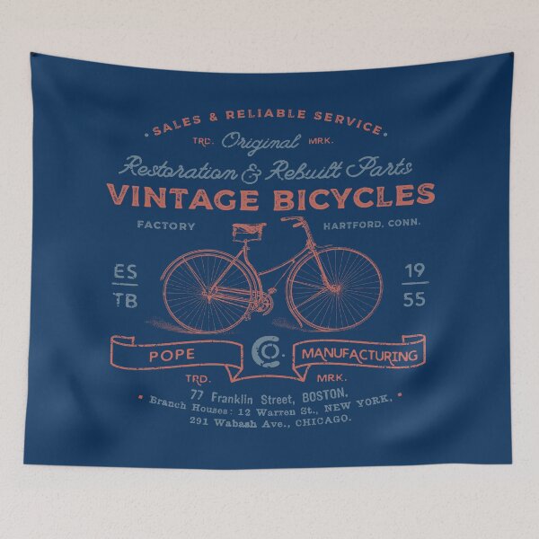 Item preview, Vintage Bicycle Ad Art designed and sold by spicoli13design.