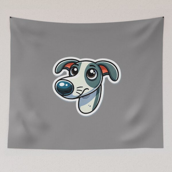 Item preview, Greyhound Dog Head  designed and sold by ArtistEmbrace.