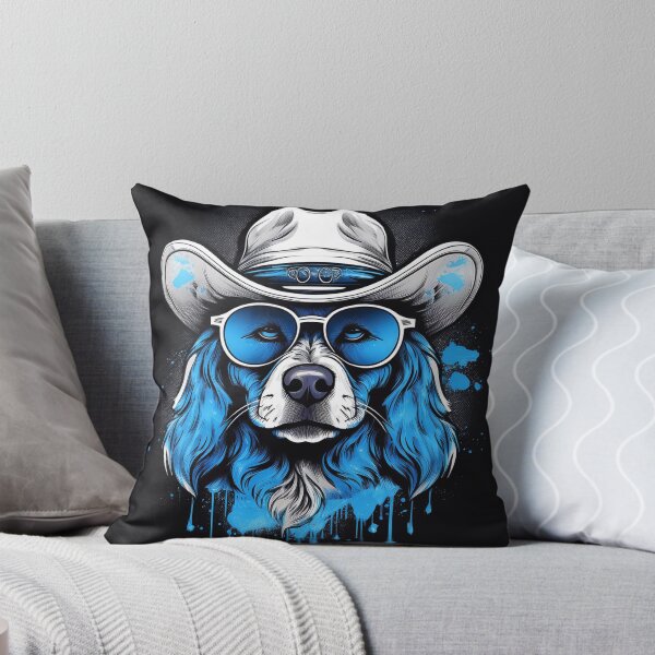 Item preview, Dog in hat and shades Graffiti Style designed and sold by Boxing Kangaroo Retail Company.