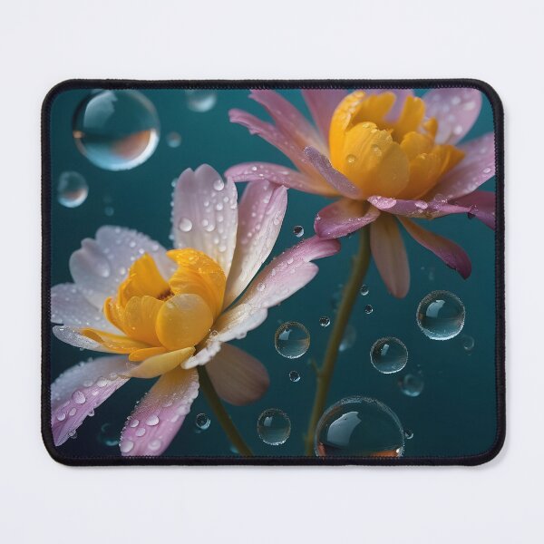Item preview, AI Flowers and Droplets designed and sold by Lisamariesumner.
