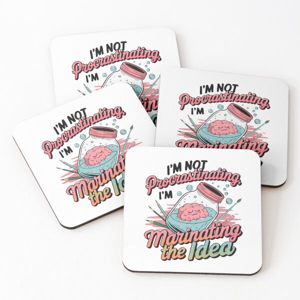 Item preview, Not Procrastinating - Cute Funny School Gift designed and sold by skiprender.