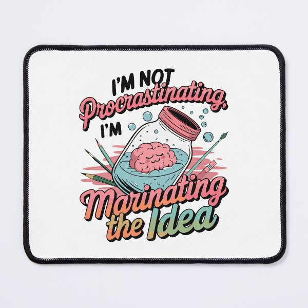 Item preview, Not Procrastinating - Cute Funny School Gift designed and sold by skiprender.