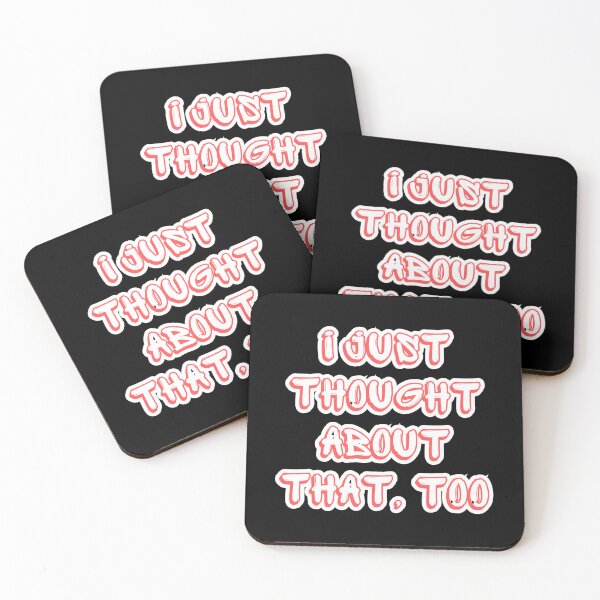 Item preview, I just thought about that, too designed and sold by theconfusedangler.