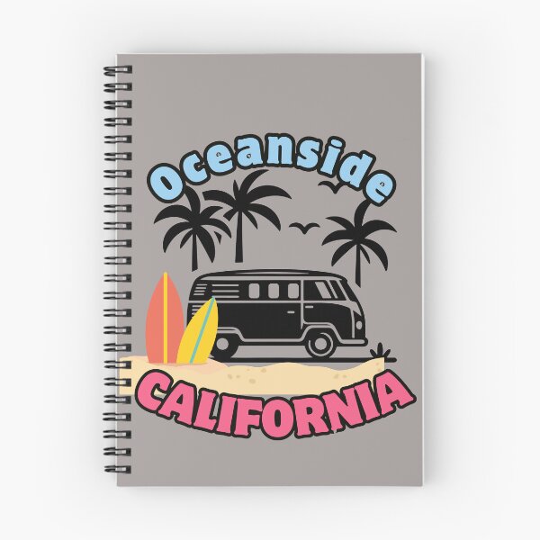 Item preview, Oceanside California Beach Surfer Van designed and sold by FroggyFly Designs.
