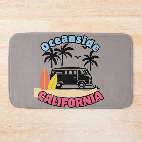 Item preview, Oceanside California Beach Surfer Van designed and sold by FroggyFly Designs.