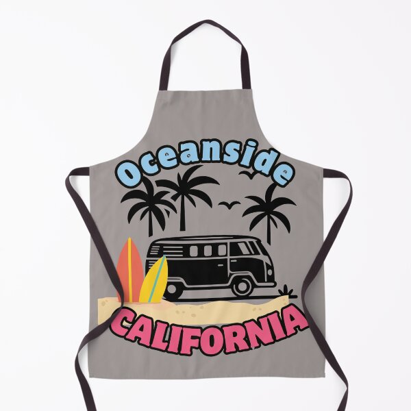 Item preview, Oceanside California Beach Surfer Van designed and sold by FroggyFly Designs.