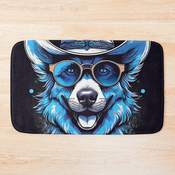 Item preview, Dog in hat and shades Graffiti Style designed and sold by Boxing Kangaroo Retail Company.
