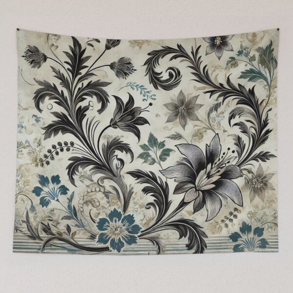 Item preview, Timeless Elegance – Floral Abstraction designed and sold by Sigtrix.