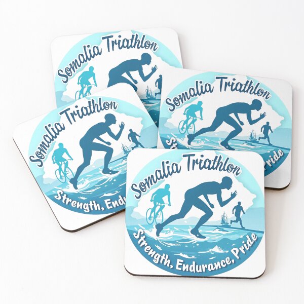 Item preview, Somalia Triathlon – Strenght, Endurance, Pride Coastal and Desert Adventure designed and sold by Triathlongram.