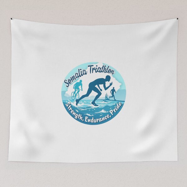 Item preview, Somalia Triathlon – Strenght, Endurance, Pride Coastal and Desert Adventure designed and sold by Triathlongram.