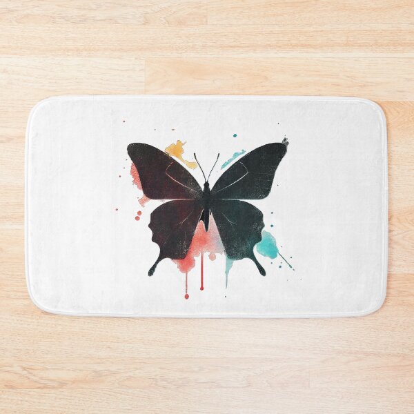 Item preview, Charcoal Sketched Silhouette of a Butterfly designed and sold by Gentle40Winks.