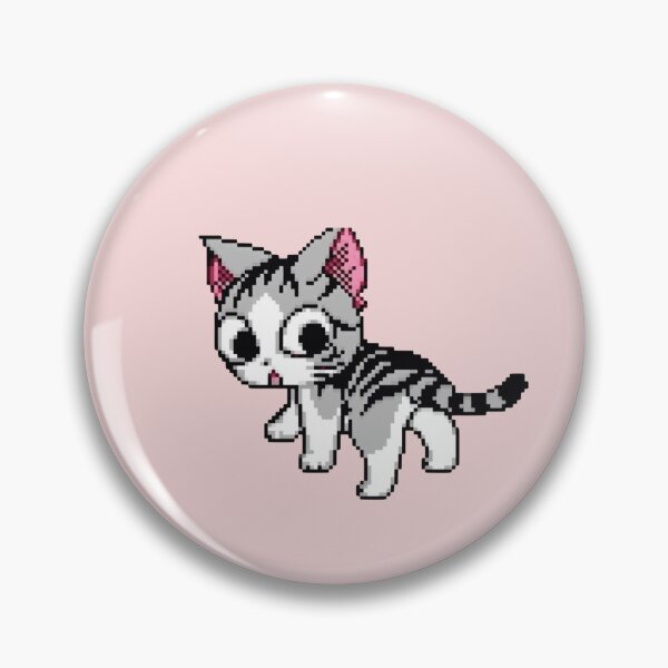 Item preview, Retro Pixel Kitten with Big Eyes designed and sold by K1llexx.