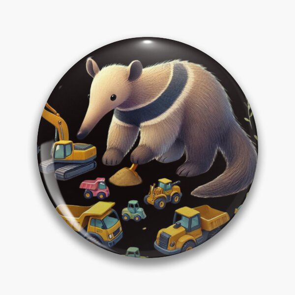 Item preview, Anteater - construction trucks toys designed and sold by DamioPolArt.