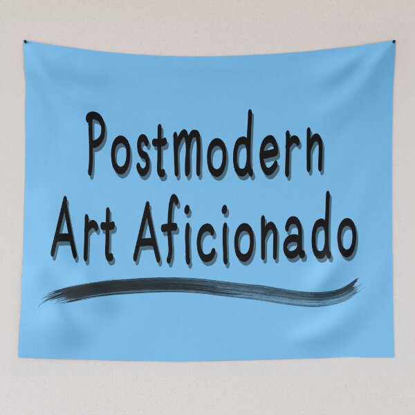 Item preview, Postmodern Art Aficionado designed and sold by Virtual Pathfinder.