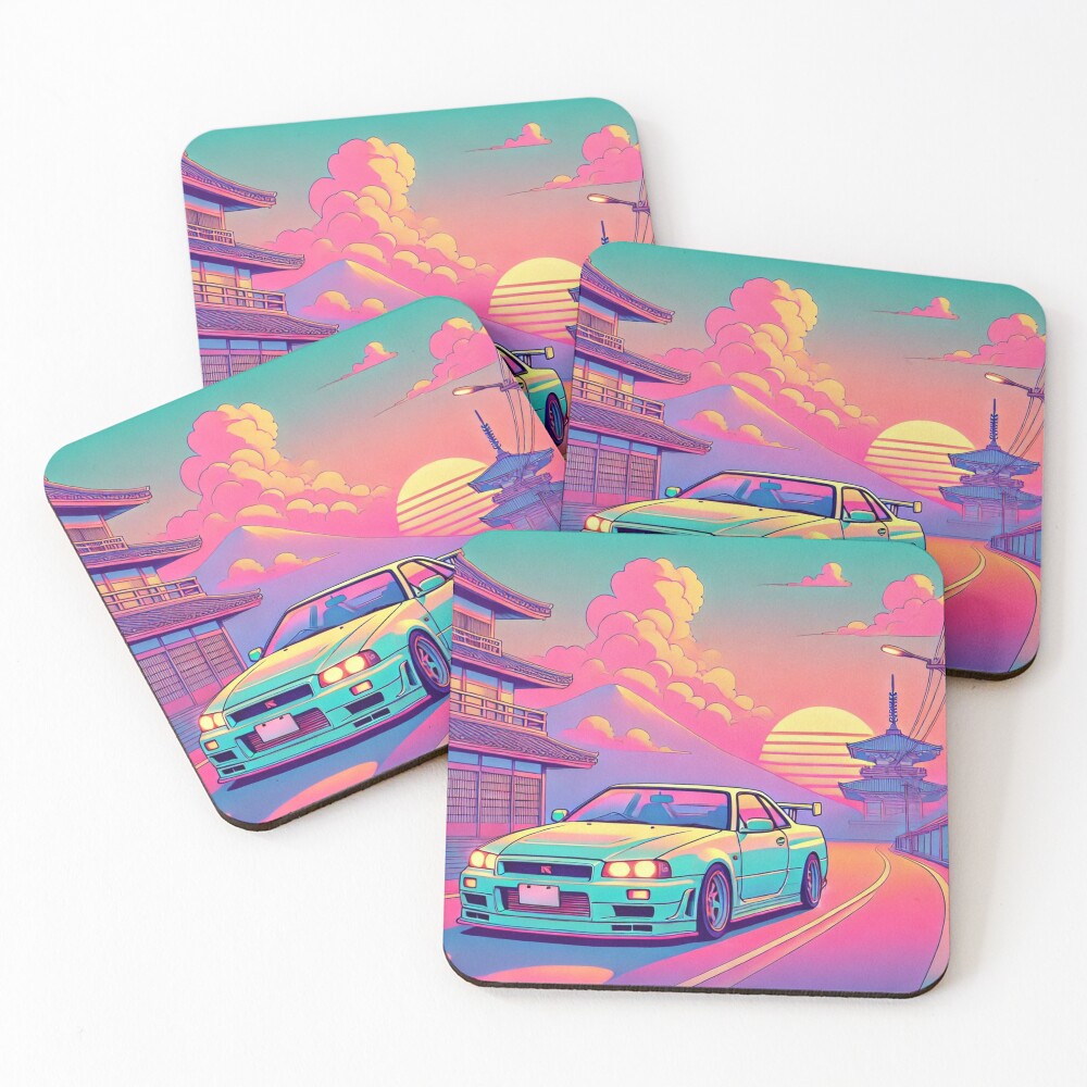 Item preview, Coasters (Set of 4) designed and sold by LaterDesign.