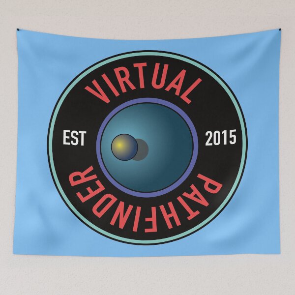Item preview, Virtual Pathfinder Logo 2 Blue designed and sold by Virtual Pathfinder.