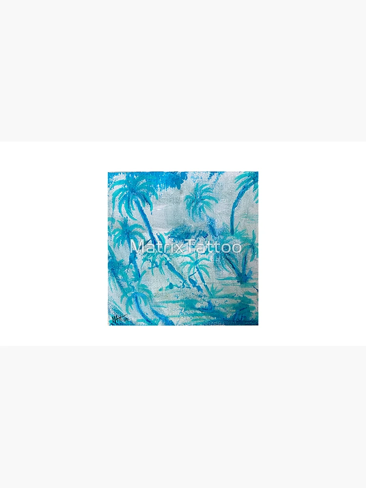 Thumbnail 3 of 3, Cap, Palm Tree Pattern  designed and sold by MatrixTattoo.