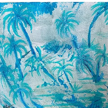 Artwork thumbnail, Palm Tree Pattern by MatrixTattoo