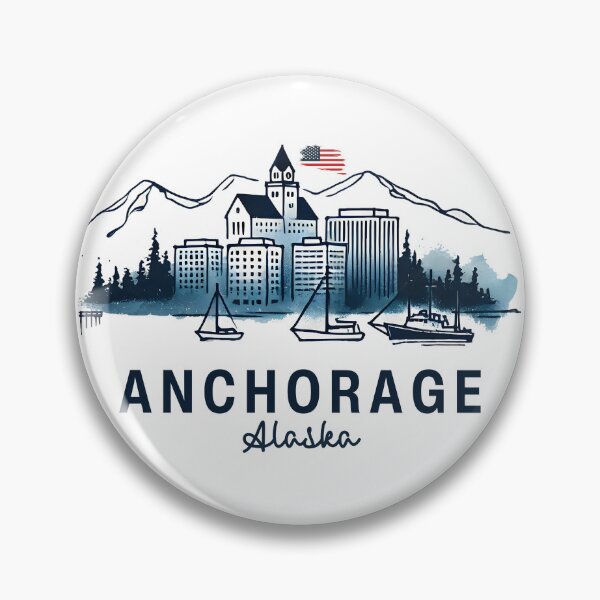 Item preview, Anchorage Alaska designed and sold by HowToCanadian.