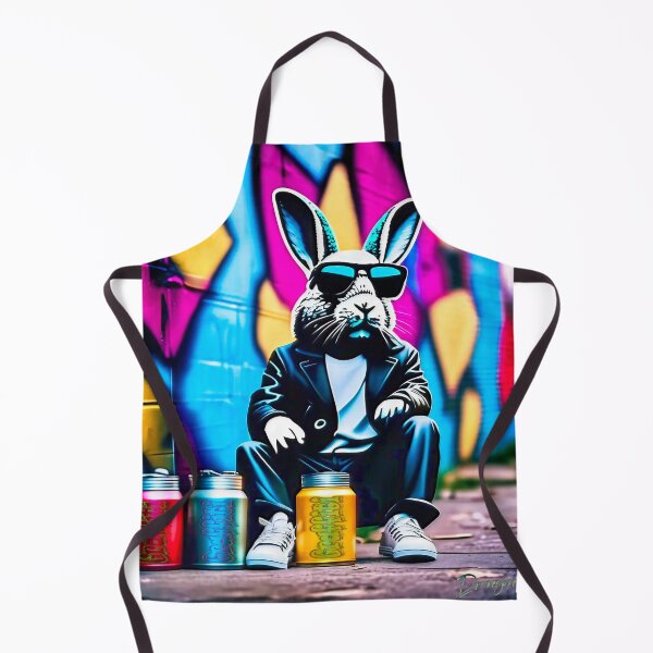 Item preview, Urban graffiti street art Rabbit designed and sold by Drone-tees.