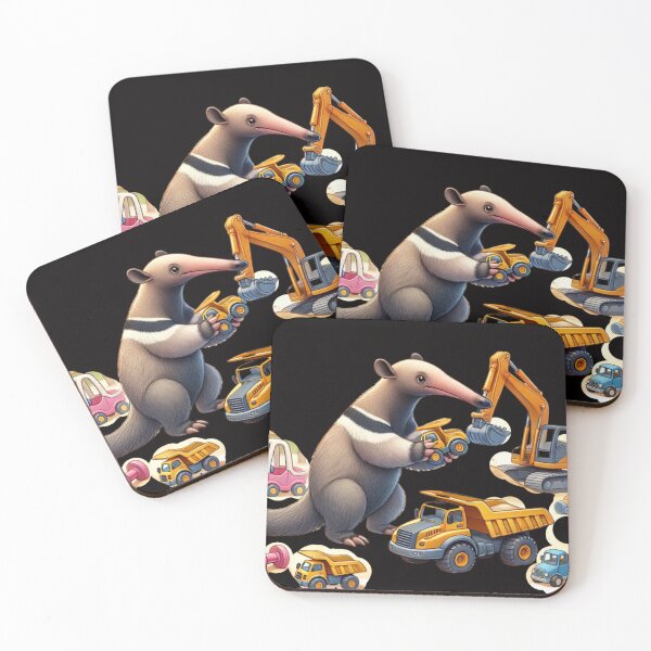 Item preview, Anteater - construction trucks toys 2 designed and sold by DamioPolArt.